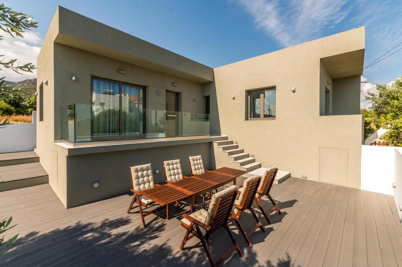 Nama Villa 250M From The Sea Makrýgialos Екстериор снимка